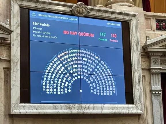 Osuna acusó a cinco diputados entrerrianos de ser "cómplices" de Adorni por no dar quórum - imagen de origen