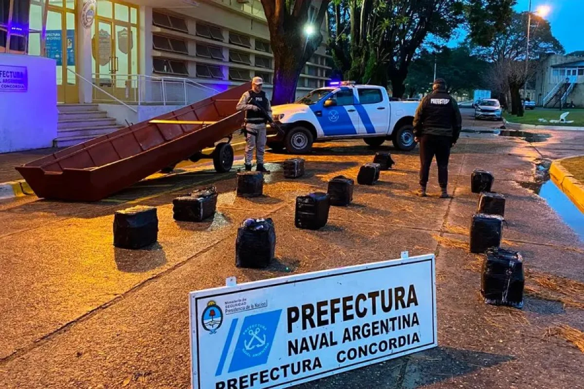 Prefectura frustró un contrabando hacia Uruguay y secuestró mercadería por más de $6,4 millones - imagen de origen