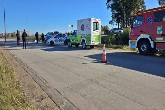 Un niño murió atropellado por un camión en plena Autovía 14 - imagen de origen