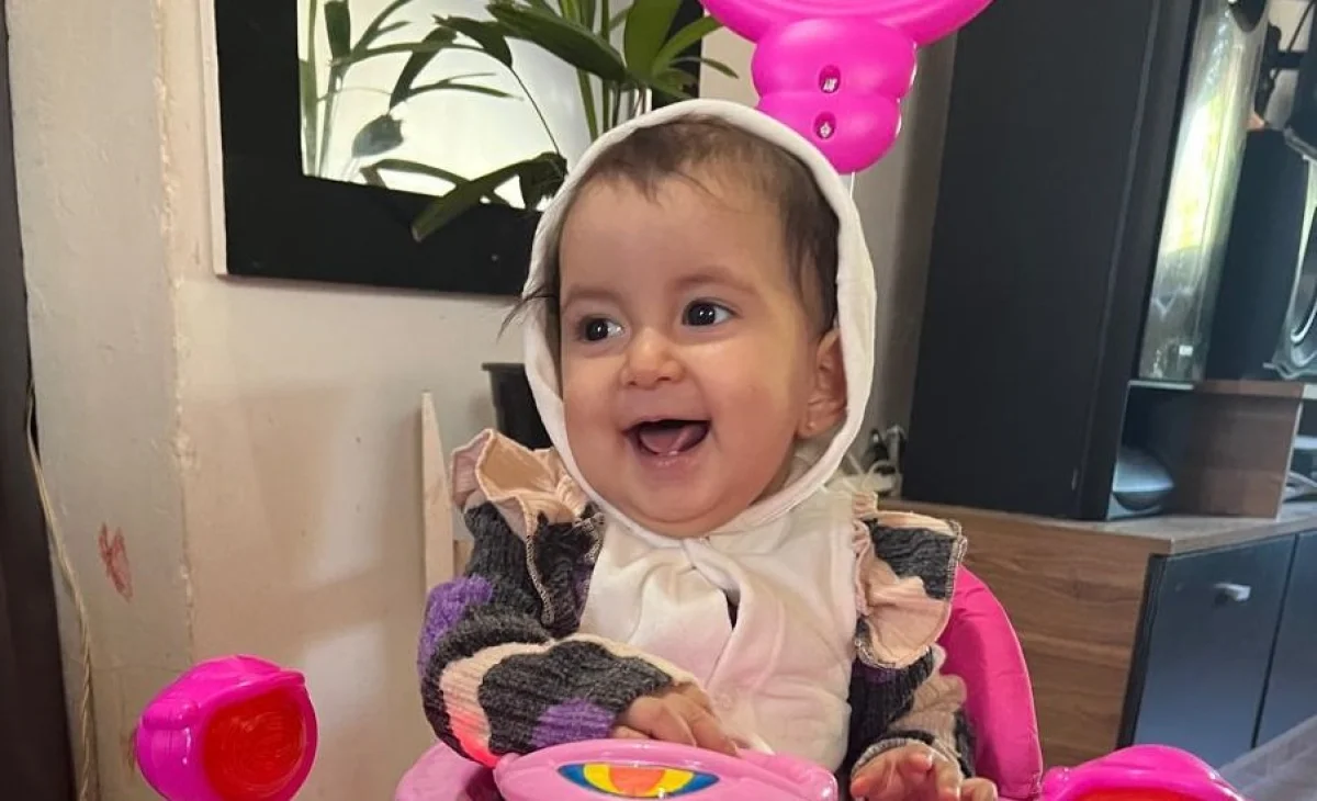 Solicitan ayuda solidaria para Maite Pereira, una bebé con una enfermedad poco frecuente - imagen de origen