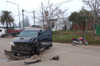 Motociclista resultó lesionado tras un accidente de tránsito en Concordia - 7PAGINAS - imagen de origen