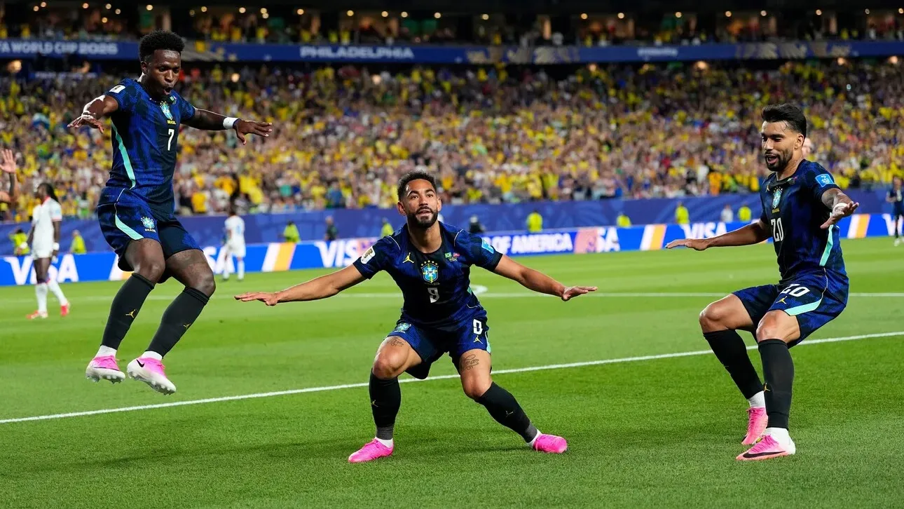 Brasil sentenció la historia en el primer tiempo: goleó a Haití y logró su primera victoria en la Copa del Mundo - imagen de origen