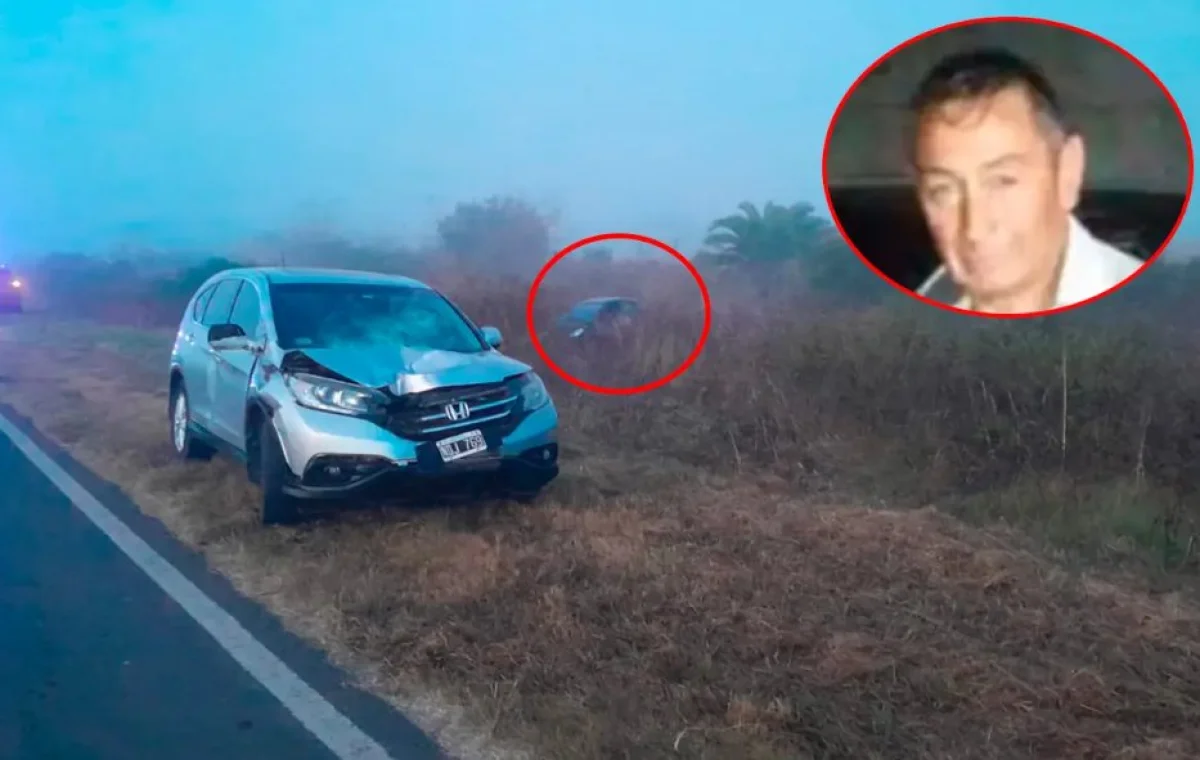 Era trabajador del Hospital Castaldo el hombre que murió atropellado en la Ruta 32 - imagen de origen