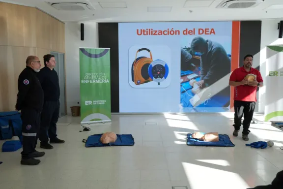Personal del Mirador TEC se capacitó en técnicas de reanimación cardiopulmonar - imagen de origen
