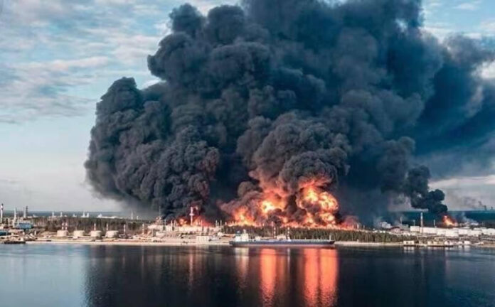 Un ataque con drones sobre un puerto ruso dejó un muerto y tres heridos - imagen de origen