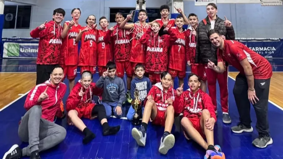 Básquetbol: Paraná se consagró campeón provincial de infantiles en “La Histórica” | Análisis - imagen de origen