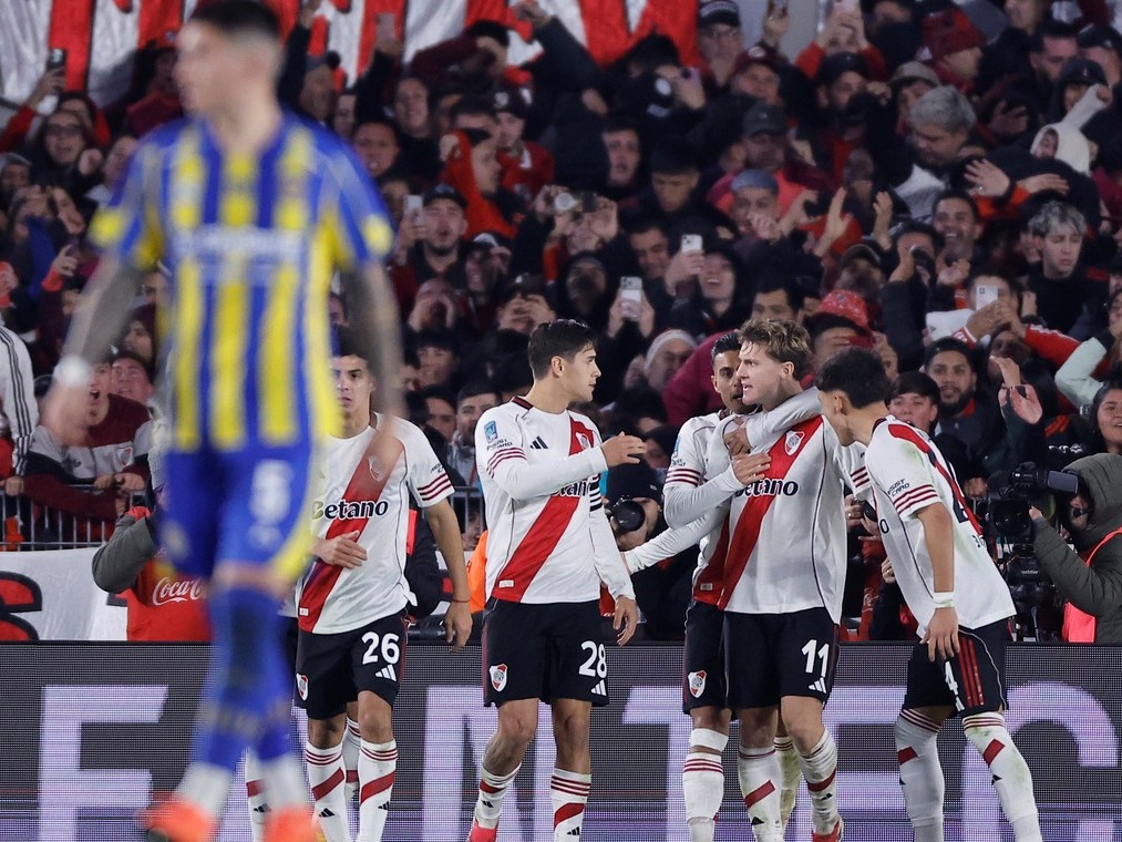 River venció a Rosario Central y es el primer finalista del Torneo Apertura - imagen de origen