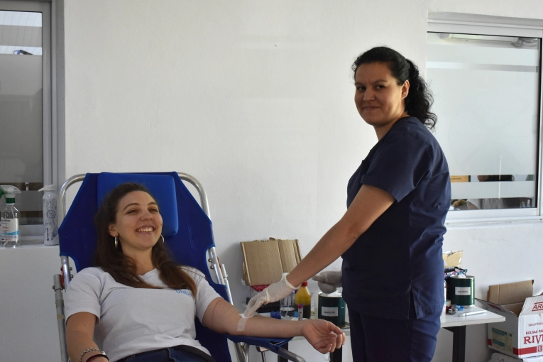 Se detalló cómo será la colecta voluntaria de sangre en la Facultad de Ciencias de la Alimentación - imagen de origen