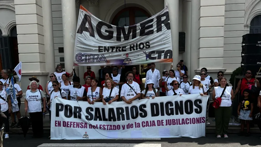 Por mejores salarios y contra la reforma jubilatoria, Agmer convoca este jueves al quinto paro del año | Análisis - imagen de origen