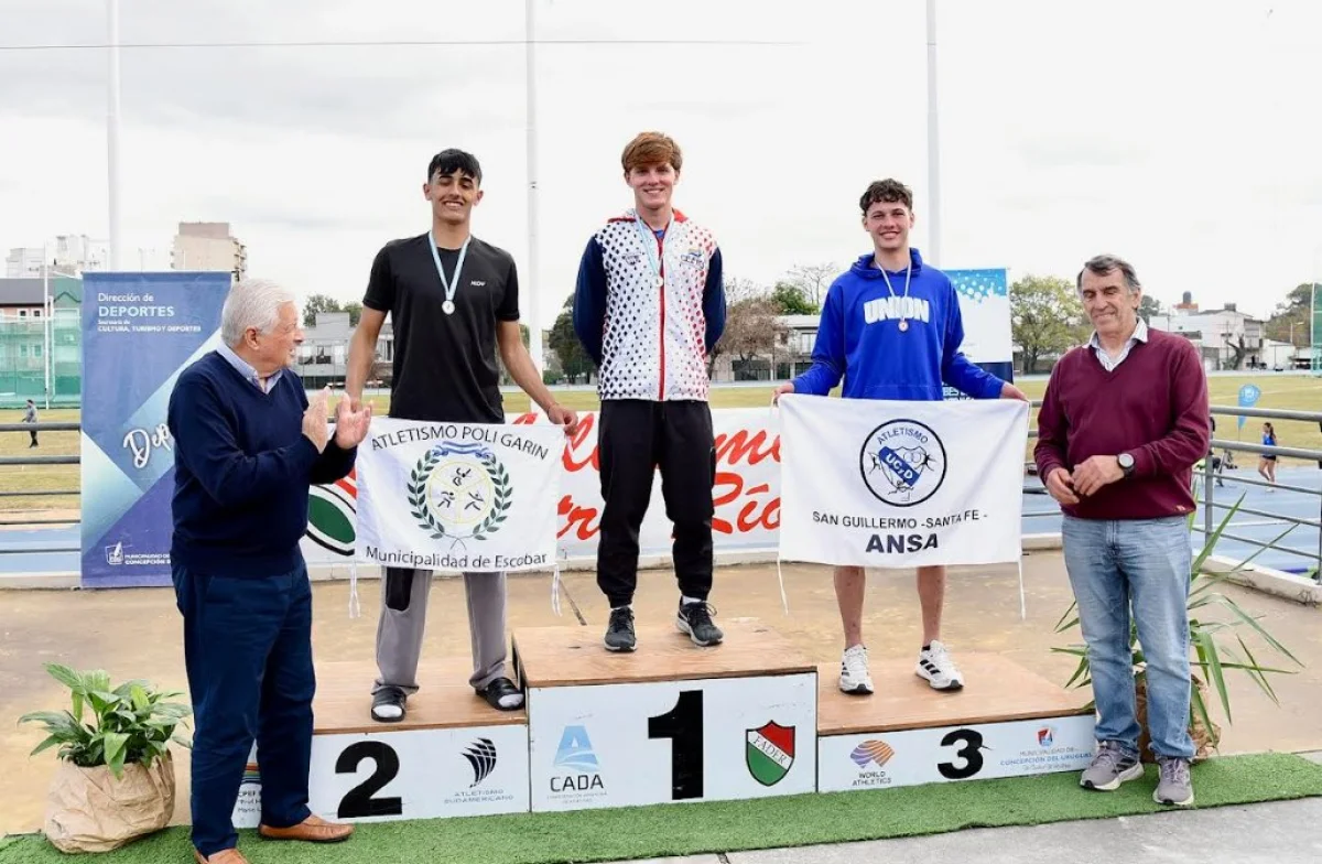 Más de 200 atletas participaron de la Copa Nacional de Saltos y Lanzamientos en Concepción del Uruguay - imagen de origen