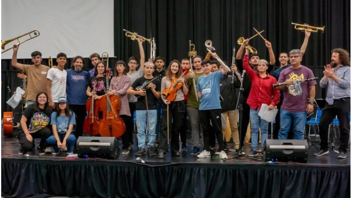 Comenzaron los conciertos didácticos de orquestas con más de 350 gurises de Paraná, Oro Verde y Santa Anita - imagen de origen