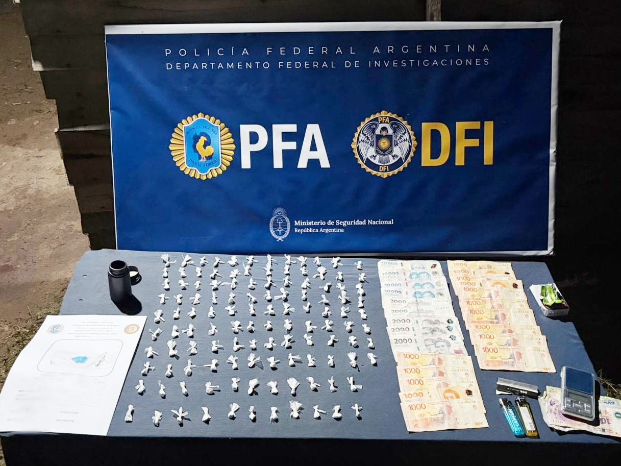 Desbaratan dos puntos de venta de drogas en Concordia y dos personas fueron detenidas - imagen de origen