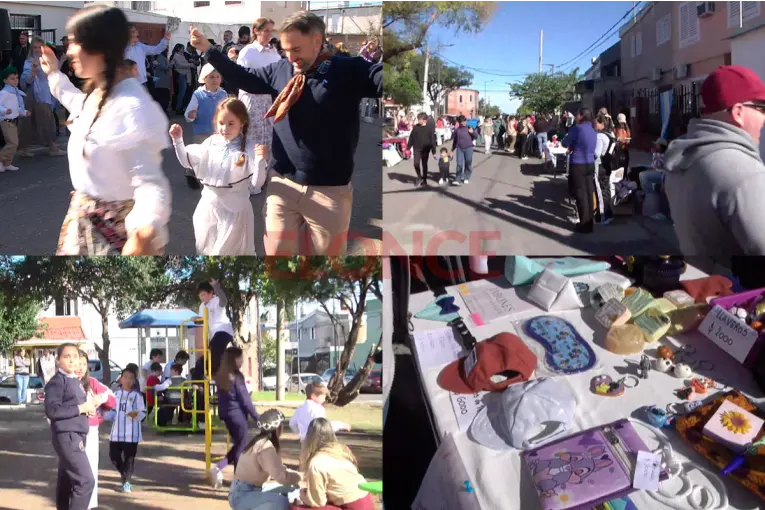 La Peña de la Esperanza reunió a vecinos y emprendedores en la plaza Primera Junta - imagen de origen