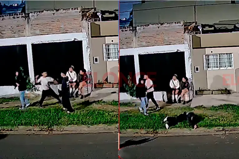Video: adolescente quedó inconsciente tras una pelea a la salida de una fiesta en Paraná - imagen de origen