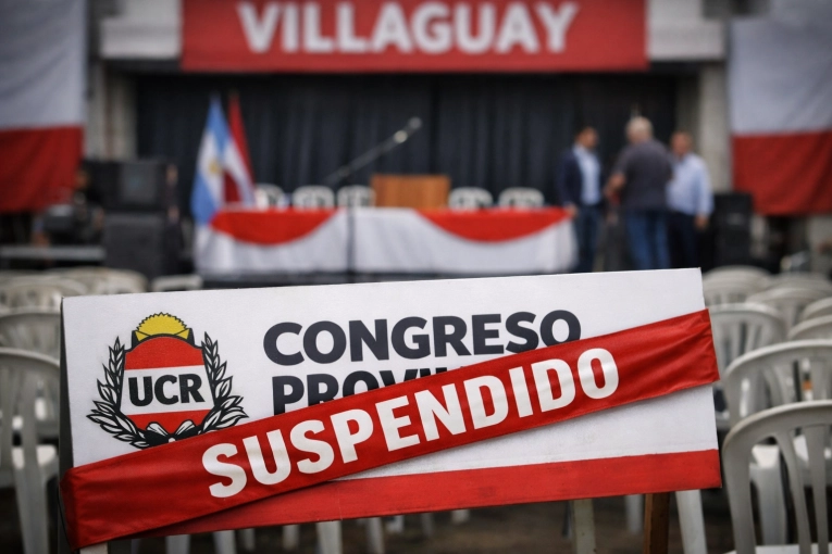 La UCR suspendió el Congreso Provincial en Villaguay, deberá definir nueva fecha para debatir mandatos partidarios - imagen de origen