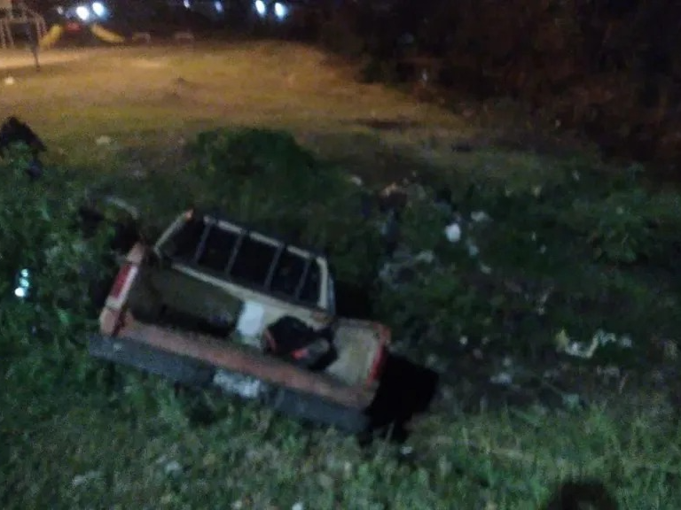 Una camioneta cayó a un arroyo tras chocar contra un puente y una mujer terminó hospitalizada - imagen de origen