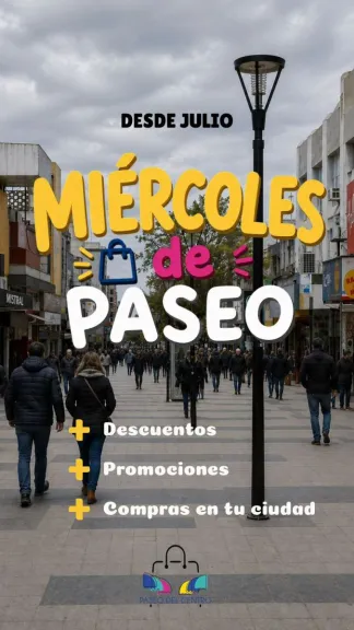 El Paseo del Centro lanza los “Miércoles de Paseo” para impulsar las ventas y revitalizar el microcentro de Paraná - imagen de origen
