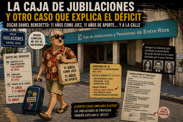 LA CAJA DE LOS JUECES: DANIEL BENEDETTO, OTRO MAGISTRADO DEL PODER CON UNA POLÉMICA JUBILACIÓN QUE NADIE EXPLICA - imagen de origen