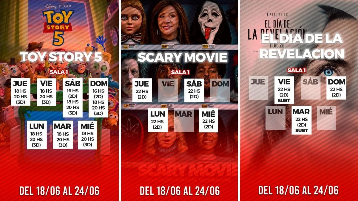 El Cine San Martín renueva su cartelera con propuestas para toda la familia, terror y ciencia ficción - imagen de origen