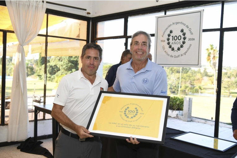 El Country Club fue protagonista en los festejos por el centenario de la Asociación Argentina de Golf - imagen de origen