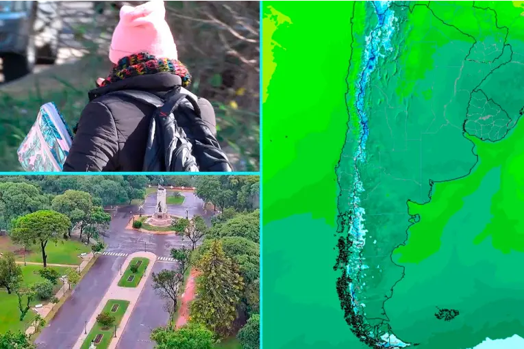 Tras las lluvias, un frente frío provocará un fuerte descenso térmico el fin de semana largo: probabilidad de heladas - imagen de origen