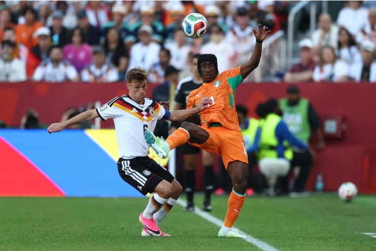Alemania dio vuelta el partido en los minutos finales y venció a Costa de Marfil - imagen de origen