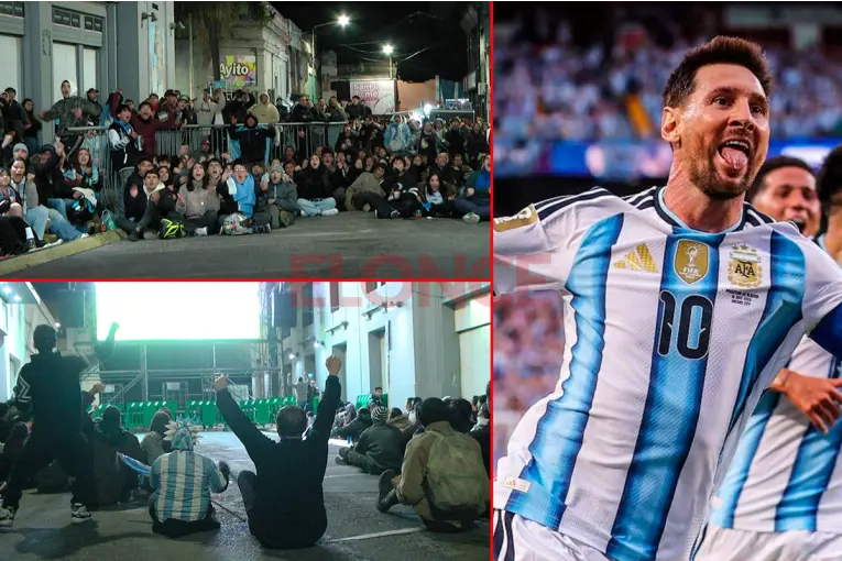Debut con triunfo de la Selección: así se gritó el primer gol de Messi en la Fan Zone de Paraná - imagen de origen