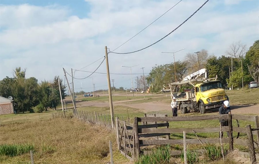 Avanza el retiro de postes y cableado en desuso para mejorar la seguridad y el entorno urbano - imagen de origen