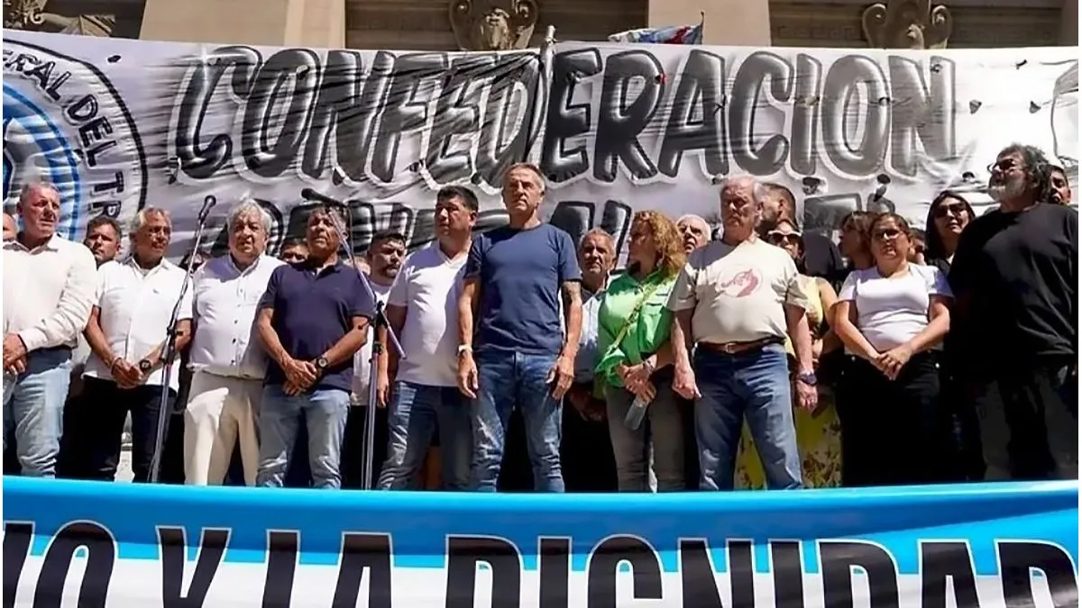 CGT hará medidas de fuerza sectoriales pero no paro nacional - imagen de origen
