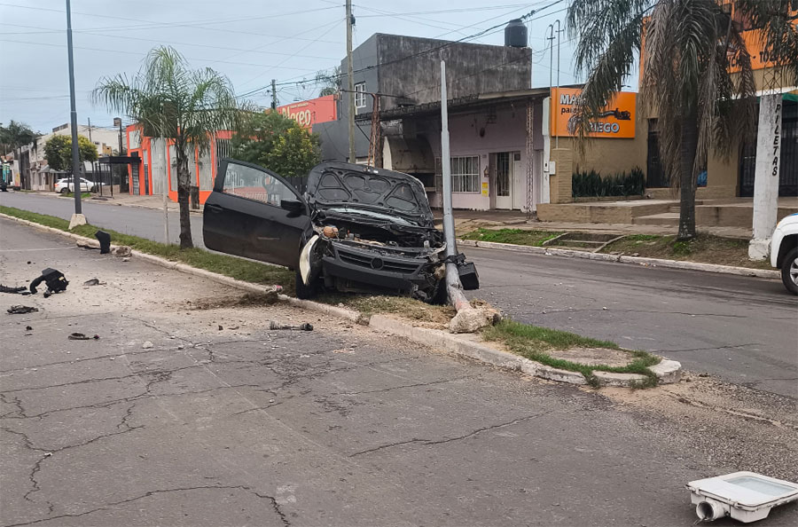 Concordia: Accidente de Tránsito en Av. San Lorenzo y Nogoyá - imagen de origen