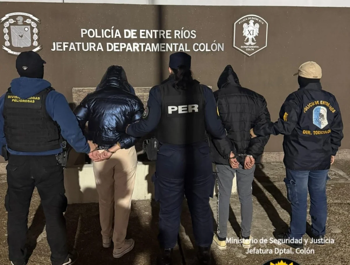 Narcomenudeo en Colón: el lunes indagarán a las dos mujeres detenidas - imagen de origen