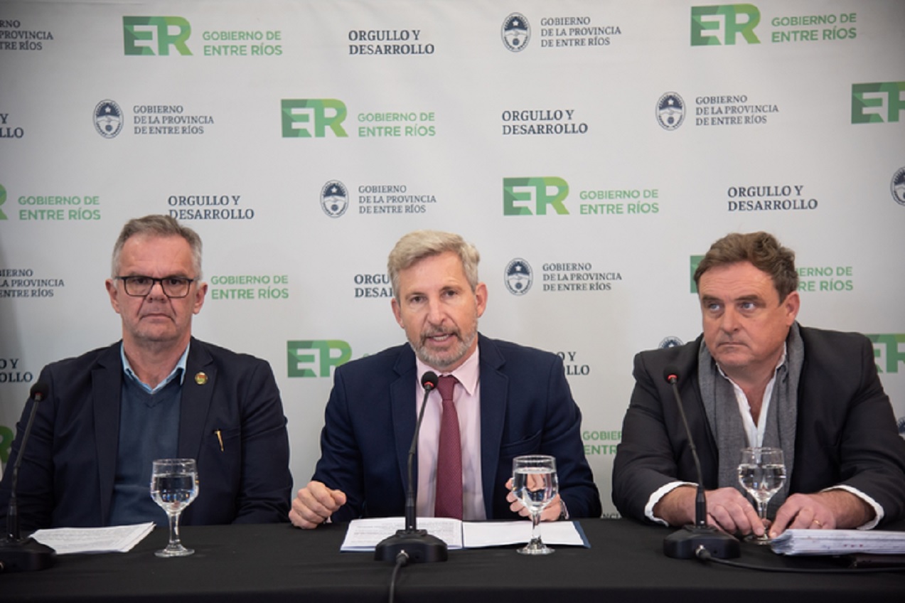 Frigerio anunció el plan de infraestructura vial más importante de las últimas décadas - imagen de origen