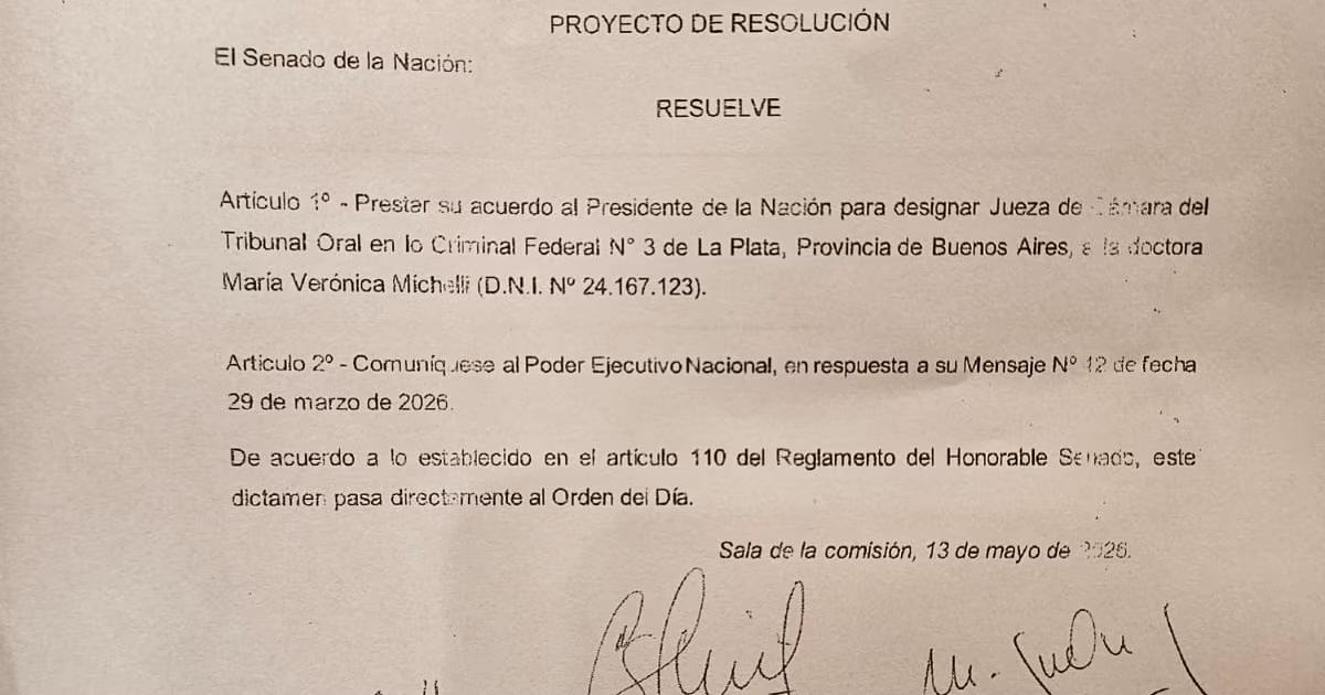Senadores aliados al oficialismo apoyaron el pliego de la jueza que el Gobierno pidió retirar - Informe Digital - imagen de origen