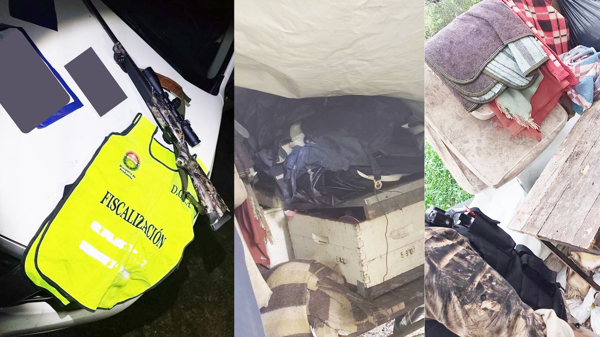 Secuestran un fusil de grueso calibre a un cazador furtivo en un área protegida de La Paz - imagen de origen