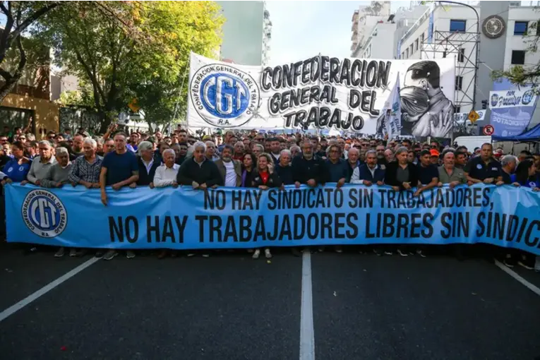 La CGT descartó un paro general y lanzó un nuevo plan de lucha contra el Gobierno - imagen de origen