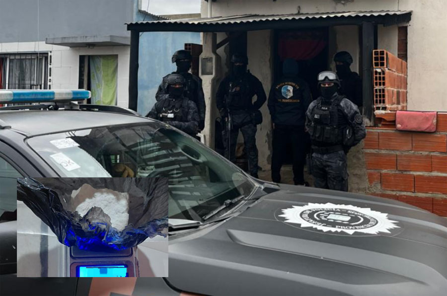 Golpe al narcomenudeo en Colón: dos mujeres detenidas tras allanamientos con secuestro de cocaína y un arma - imagen de origen