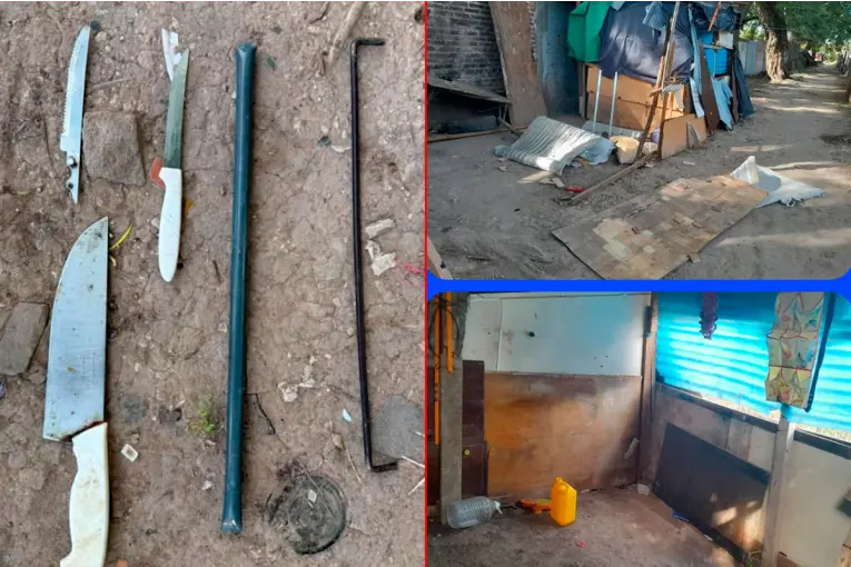 Seis detenidos tras gresca por robo y daños: intentaron apuñalar a un policía en Paraná - imagen de origen