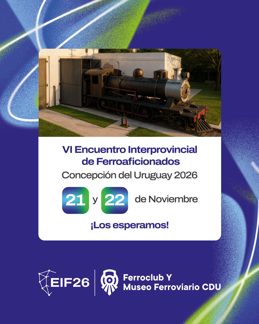 El Ferroclub de Concepción Del Uruguay sigue trabajando de cara al VI Encuentro Interprovincial de Ferroaficionados 2026 - imagen de origen