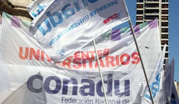 Docentes universitarios realizarán una semana completa de paro en todo el país - imagen de origen