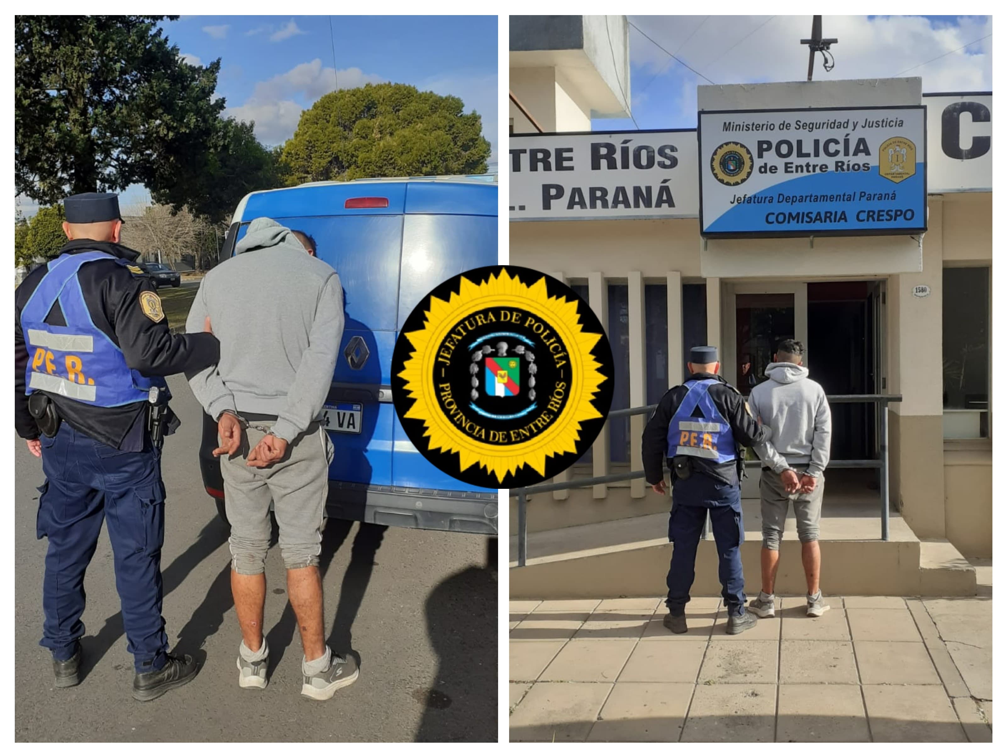 Detuvieron a un joven en Barrio Azul por presunta desobediencia judicial - imagen de origen