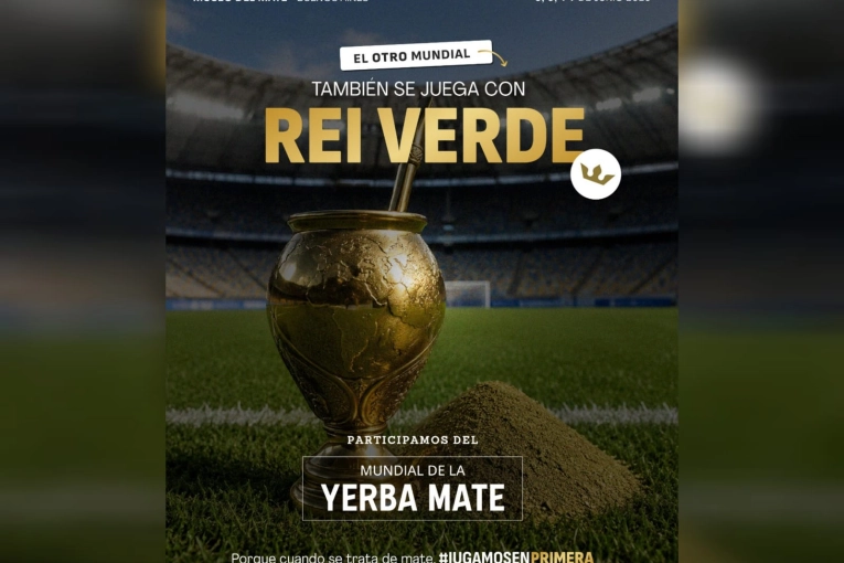 Rei Verde juega en primera: la marca competirá en el Primer Mundial de la Yerba Mate - imagen de origen