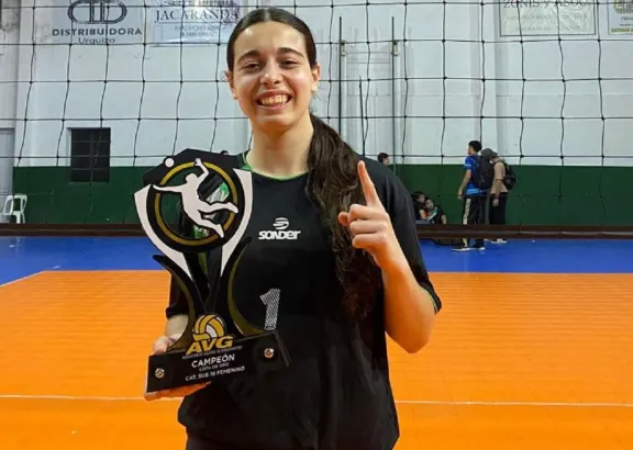 Voley: Dos jugadoras de Racing están disputando el Torneo Nacional de Selecciones U-18 en Chapadmalal - imagen de origen