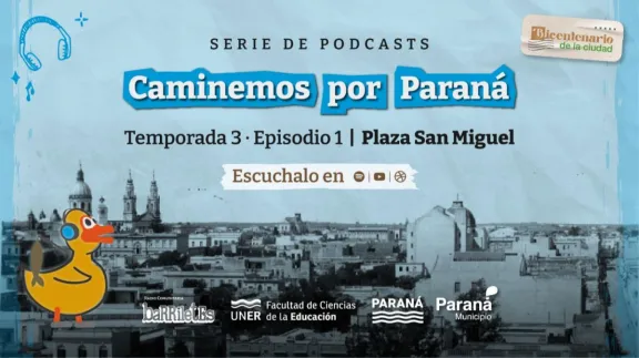 “Caminemos por Paraná" estrena su tercera temporada dedicada a la Paraná moderna - imagen de origen