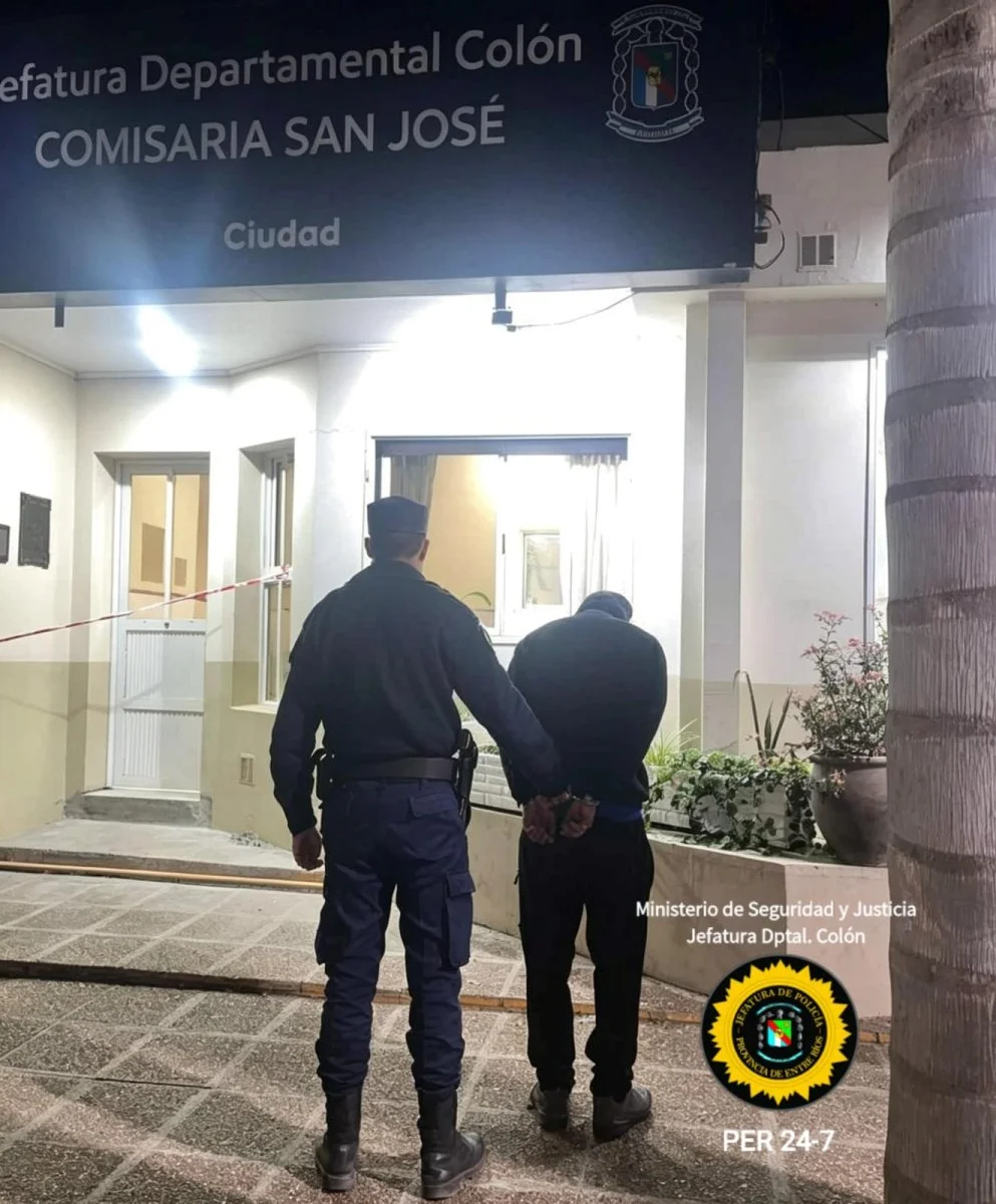 Detuvieron a un hombre tras una agresión con arma blanca en San José - imagen de origen