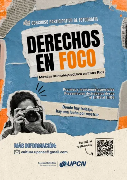 “Derechos en foco”: Convocan a estatales entrerrianos a reflejar su tarea cotidiana a través de la fotografía - imagen de origen