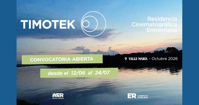 Convocatoria abierta para participar de una Residencia de Guion y Desarrollo de Proyectos Audiovisuales de Entre Ríos - imagen de origen