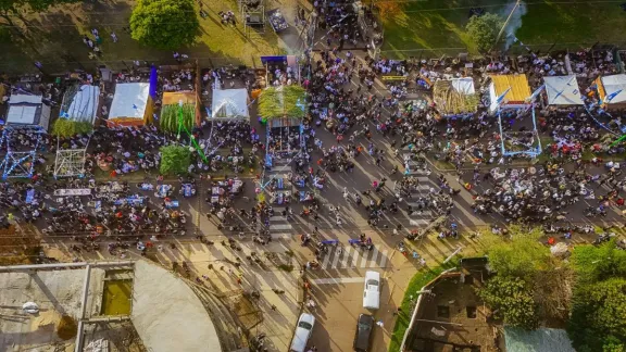 Una multitud disfrutó el 25M en el Corsódromo - imagen de origen