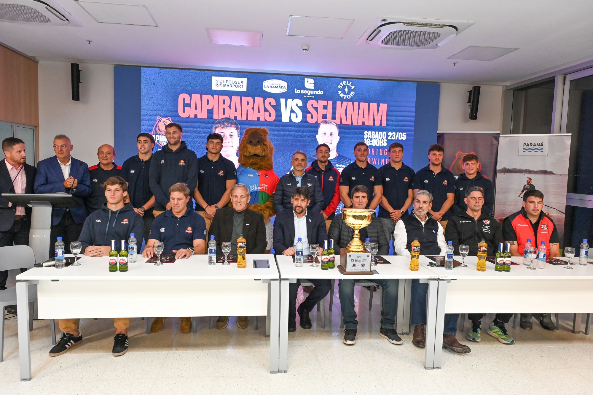 Presentaron oficialmente el duelo entre Capibaras XV y Selknam por el Súper Rugby Américas - imagen de origen