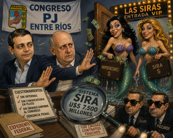 ¿LAS SIRAS SE CUELAN EN EL PRÓXIMO CONGRESO DEL PJ? - imagen de origen