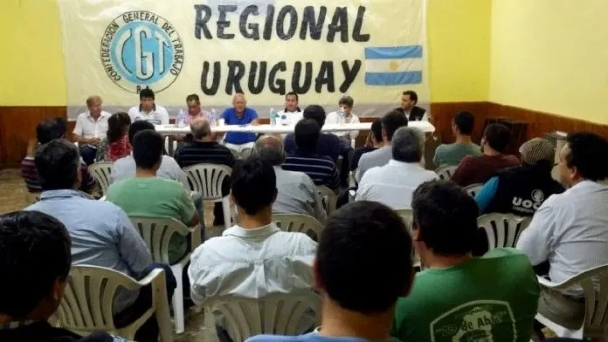 La CGT Regional Concepción del Uruguay expresó su apoyo al paro de trabajadores municipales - imagen de origen